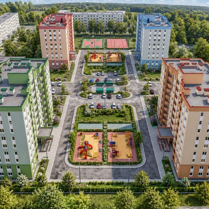Многоэтажная жилая застройка — фото 5